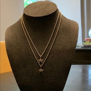 Sterling Silver Starfish Necklace